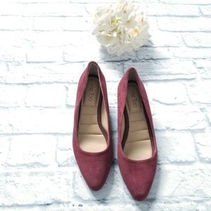 Suede Wedge Pumps Shoes with Heels New